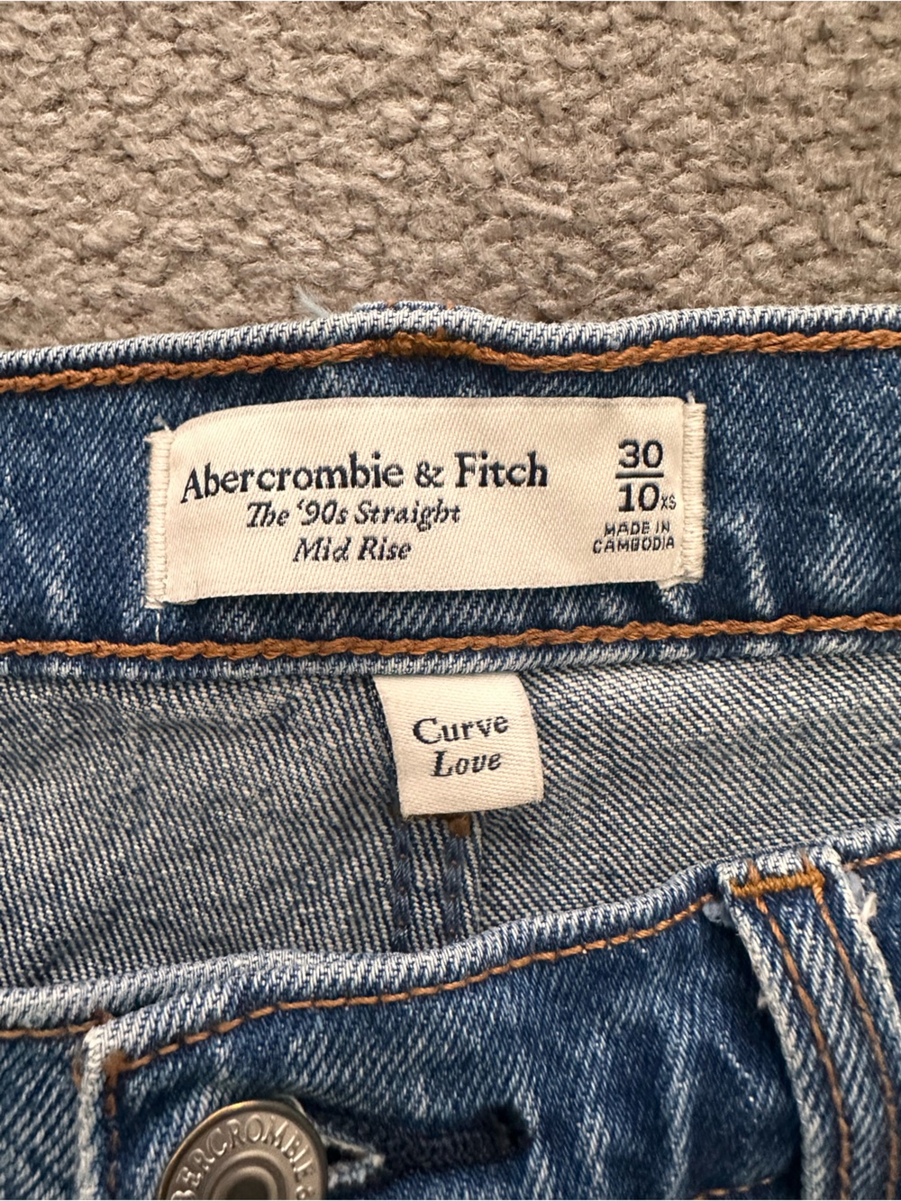 90s straight mid rise jean